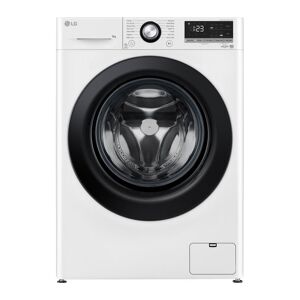 LG AI DD V3 FCV309WNE 9 kg 1400 Spin Washing Machine - White, White
