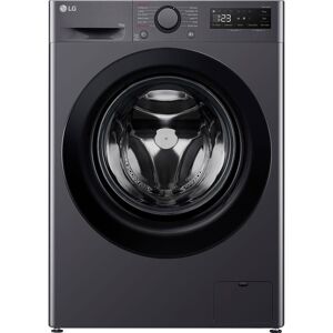 LG TurboWash 360 with AI F4C510GBTN1 10 kg 1400 Spin Washing Machine - Slate Grey, Silver/Grey