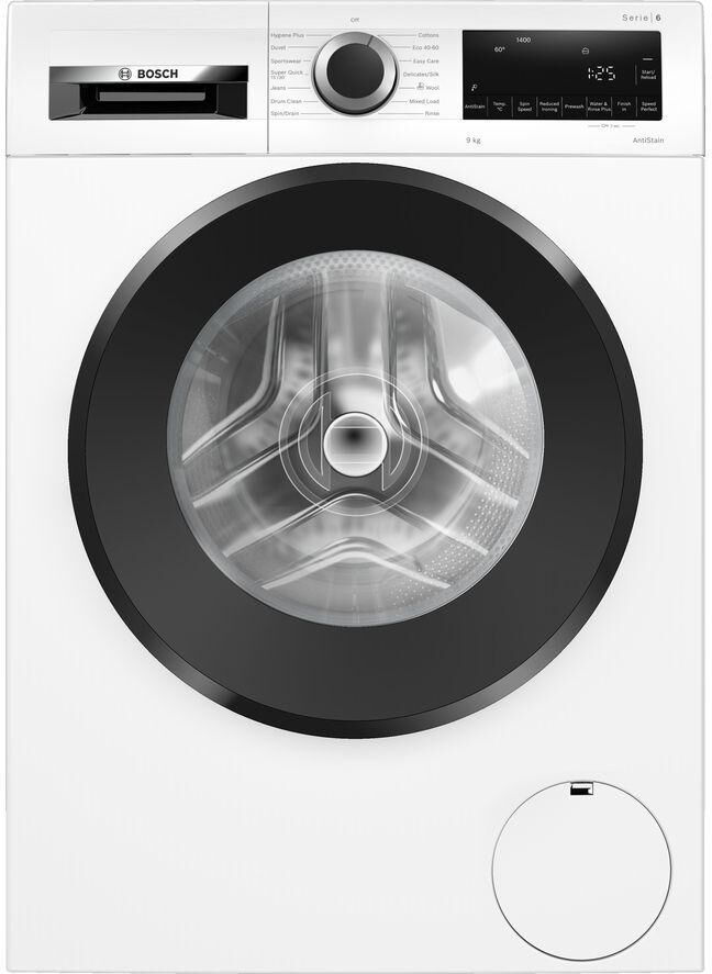 BOSCH Serie 6 WGG24409GB 9 kg 1400 Spin Washing Machine - White, White