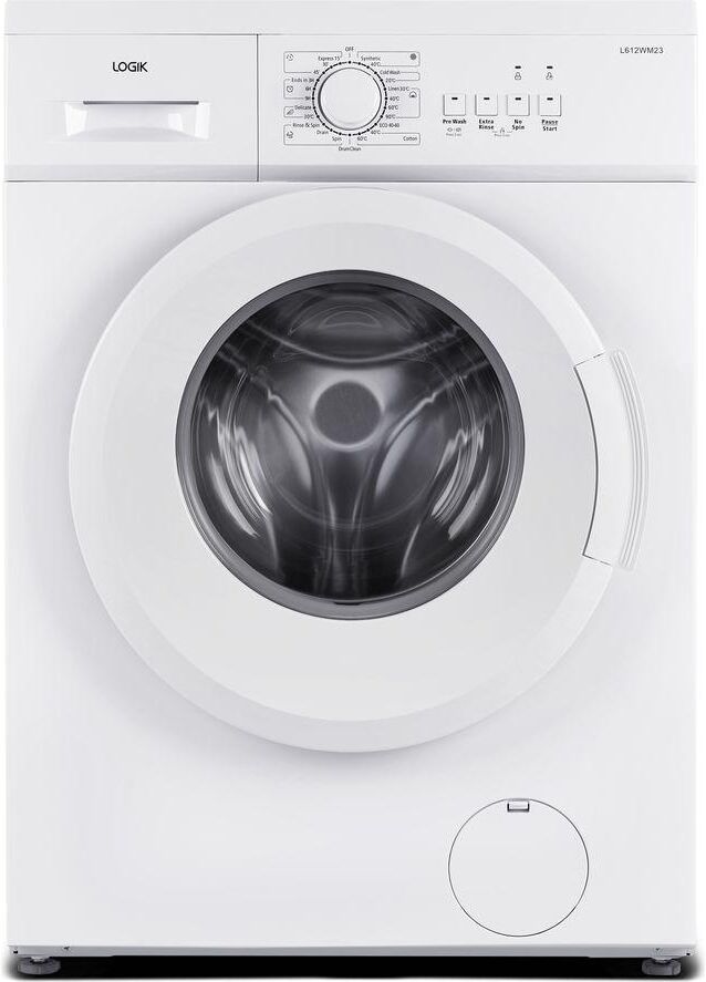 LOGIK L612WM23 6 kg 1200 Spin Washing Machine - White, White