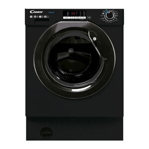CANDY CBW49D2BBE Integrated 9 kg 1400 Spin Washing Machine - Black, Black
