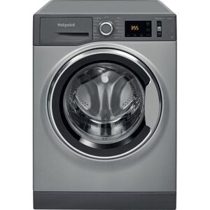 HOTPOINT NM11 846 GC A UK N 8 kg 1400 Spin Washing Machine - Graphite, Silver/Grey