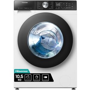 HISENSE 5S Series WF5S1045BW WiFi-enabled 10 kg 1400 Spin Washing Machine - White, White