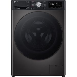 LG TurboWash 360 F2Y709BBTN1 WiFi-enabled 9 kg 1200 Spin Washing Machine - Platinum Black, Black