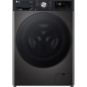 LG TurboWash 360 F4Y713BBTN1 WiFi-enabled 13 kg 1400 Spin Washing Machine - Platinum Black, Black