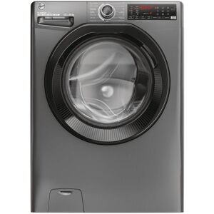 HOOVER H-Wash 350 H3WPS6106TAMBR-80 WiFi-enabled 10kg 1600rpm Washing Machine - Graphite, Silver/Grey