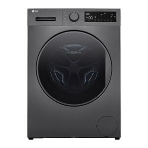 LG Steam F4T209SSE 9 kg 1400 Spin Washing Machine - Dark Silver, Black,Silver/Grey