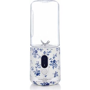 LAURA ASHLEY VQSBBD614LACR Cordless Blender - White & Blue