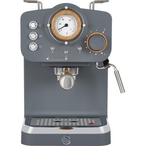 SWAN Nordic Pump Espresso SK22110GRYN Coffee Machine - Grey, Silver/Grey