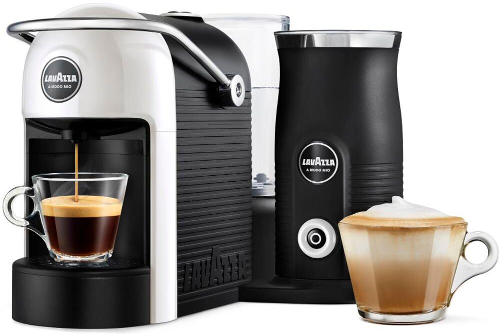 LAVAZZA A Modo Mio Jolie & Milk Coffee Machine - White, White