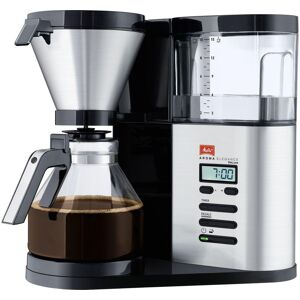 Melitta AromaElegance Deluxe Filter Coffee Machine - Black & Stainless Steel, Stainless Steel