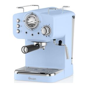 SWAN Retro Pump Espresso SK22110BLN Coffee Machine - Light Blue, Blue