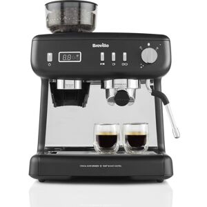 BREVILLE VCF152 Barista Max Bean to Cup Coffee Machine - Black, Black,Silver/Grey