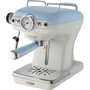 ARIETE Vintage Espresso 1389 Coffee Machine - Light Blue, White,Blue