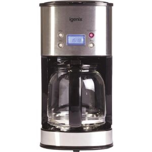 IGENIX IG8250 Filter Coffee Machine - Brushed Steel, Brushed Steel