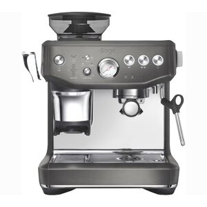 SAGE Barista Express Impress Bean to Cup Coffee Machine - Black Stainless Steel, Stainless Steel