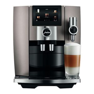 JURA J8 Smart Bean to Cup Coffee Machine - Midnight Silver, Black,Silver/Grey