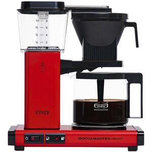 MOCCAMASTER KBG Select 53819 Filter Coffee Machine - Red, Red