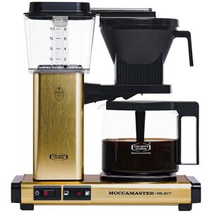 MOCCAMASTER KBG Select 53803 Filter Coffee Machine - Brushed Brass, Gold