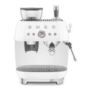 SMEG EGF03WHUK Bean to Cup Coffee Machine - White, White