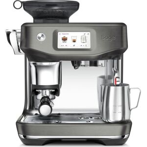 SAGE the Barista Touch Impress SES881 Bean to Cup Coffee Machine - Black Stainless Steel, Stainless Steel