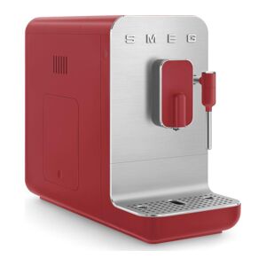 SMEG BCC02RDMUK Bean to Cup Coffee Machine - Matte Red, Red