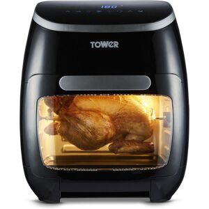 TOWER Xpress Pro Combo 10 in 1 Air Fryer - Black, Black