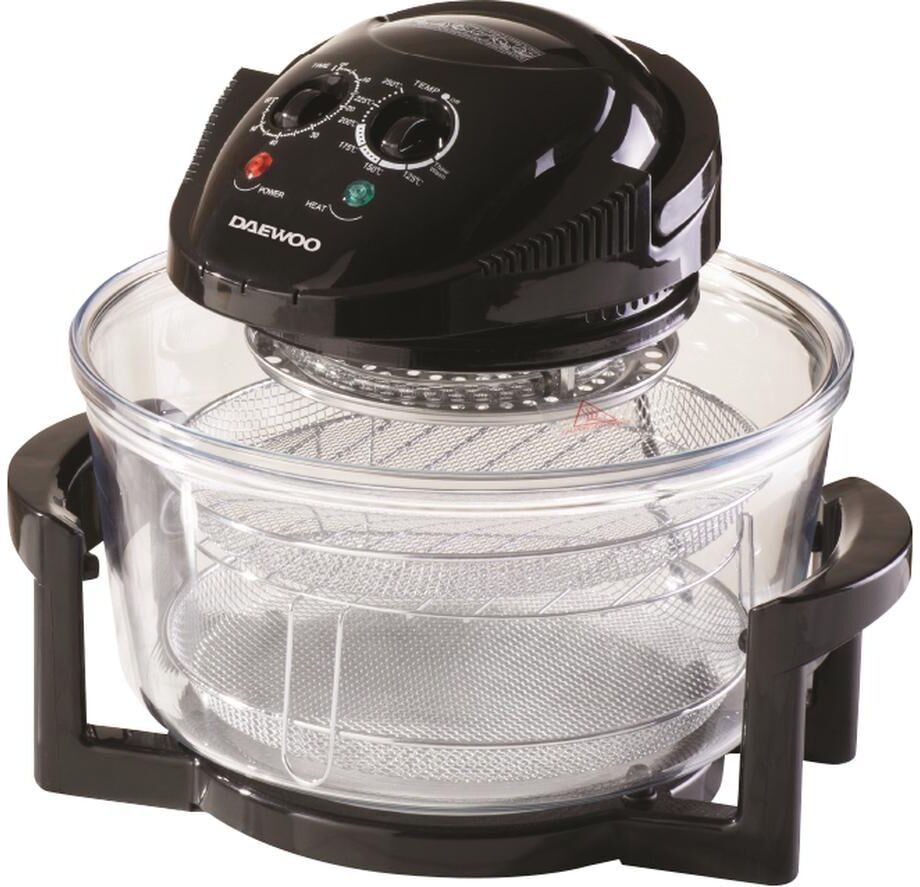 DAEWOO SDA1032 Deluxe Air Fryer - Black, Black