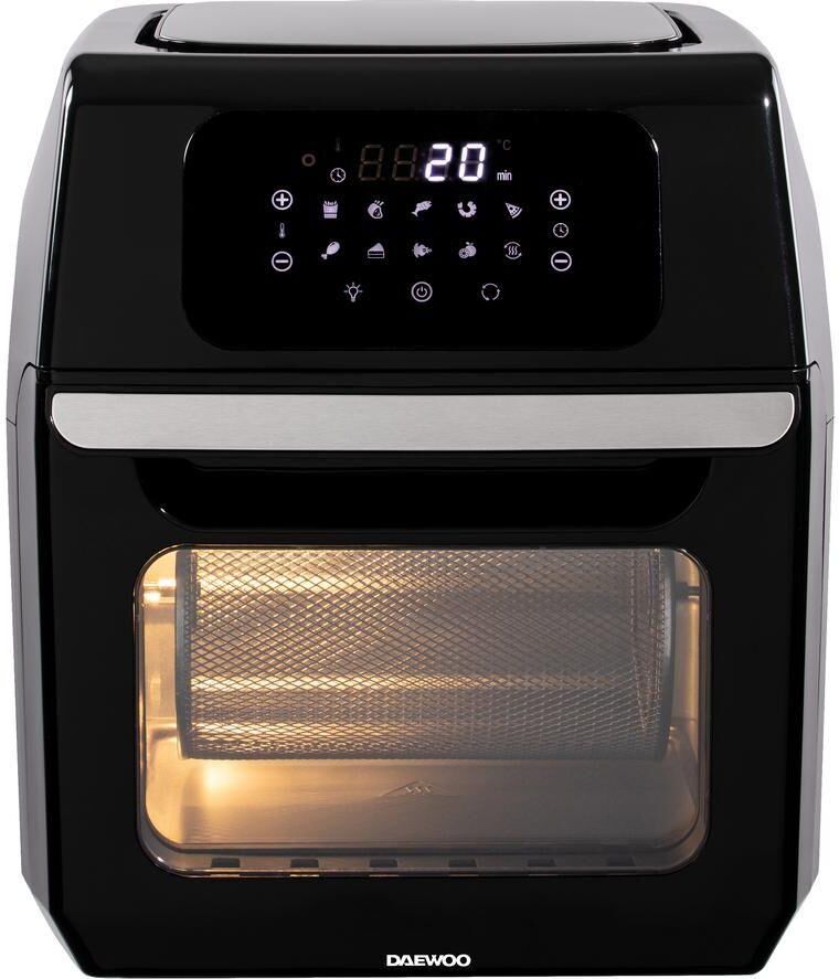 DAEWOO SDA1551 Air Fryer Oven - Black, Black