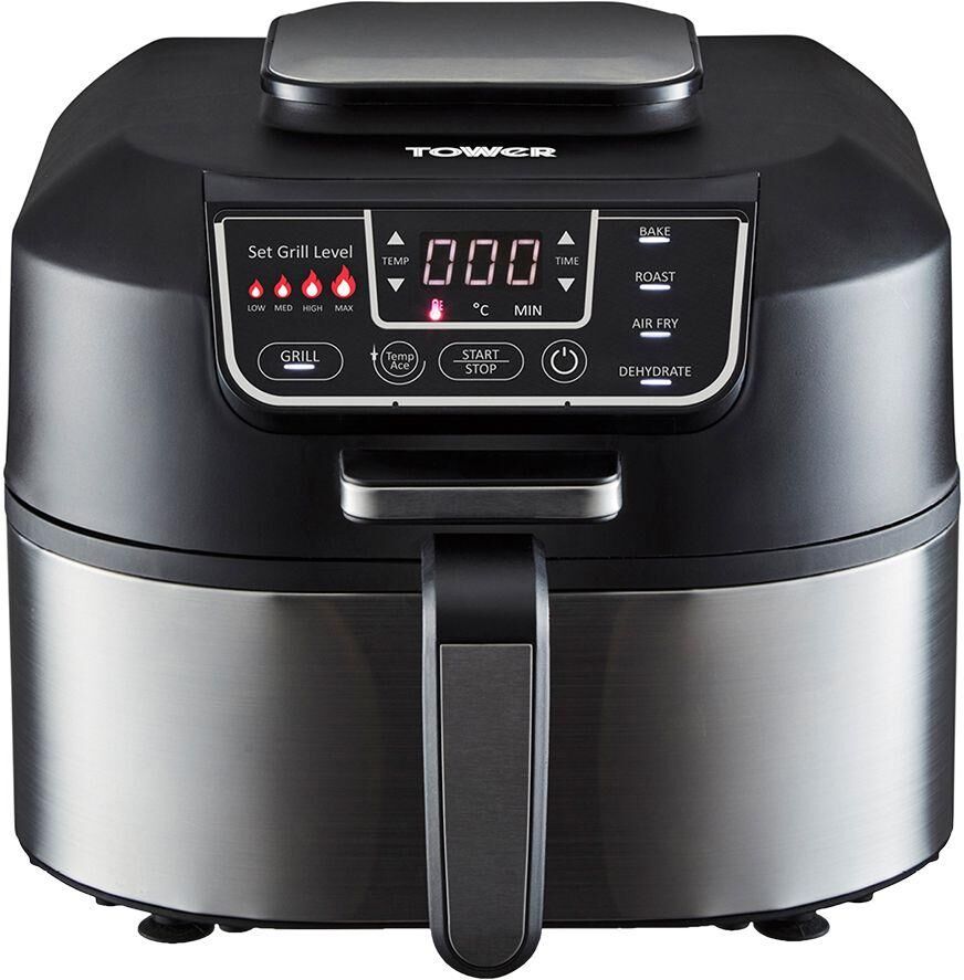 TOWER Vortx T17086 Air Fryer - Black, Black