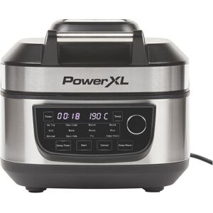 POWER XL Combo 12-in-1 1552 Air Fryer - Black & Silver, Black,Silver/Grey