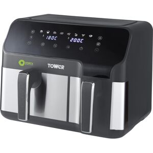 TOWER Vortx T17099 Air Fryer - Black, Black,Silver/Grey