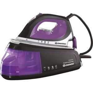 DAEWOO SDA1589 Steam Generator Iron - Black & Purple