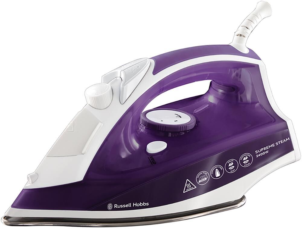 RUSSELL HOBBS Supremesteam 23060 Steam Iron - Purple, Purple