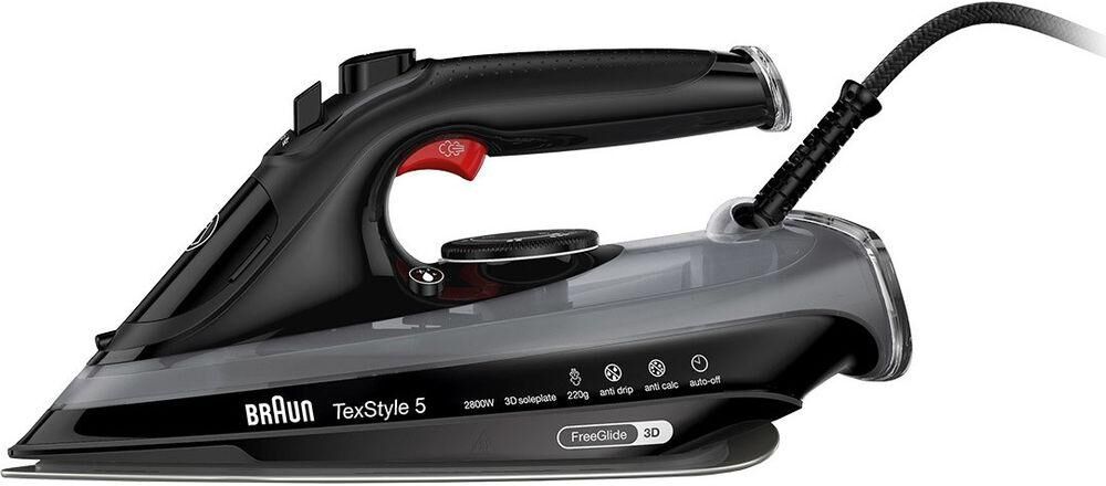 BRAUN TexStyle 5 SI5088BK Steam Iron - Black