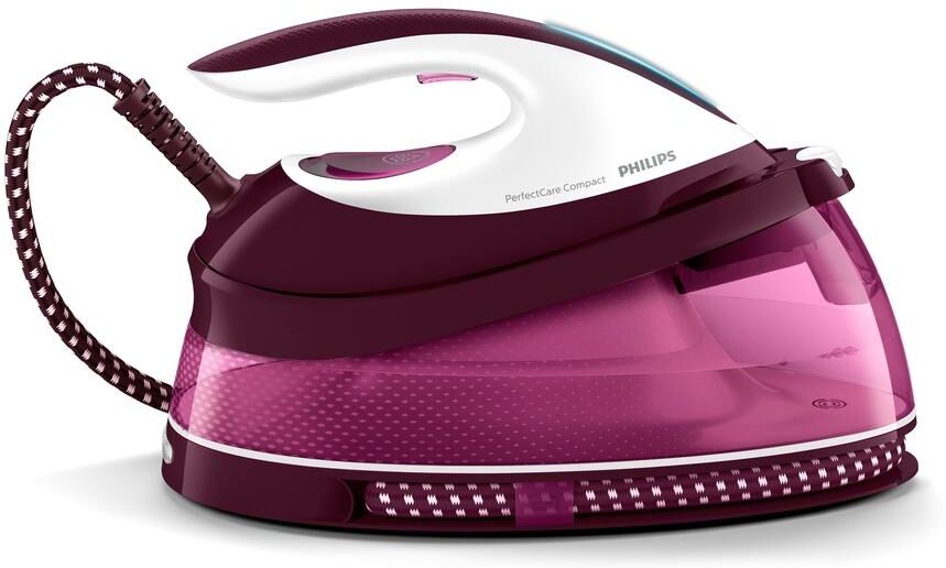 PHILIPS PerfectCare Compact GC7842/46 Steam Generator Iron - Purple