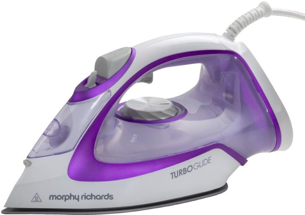 MORPHY RICHARDS Turbo Glide 302000 Steam Iron - Purple & White