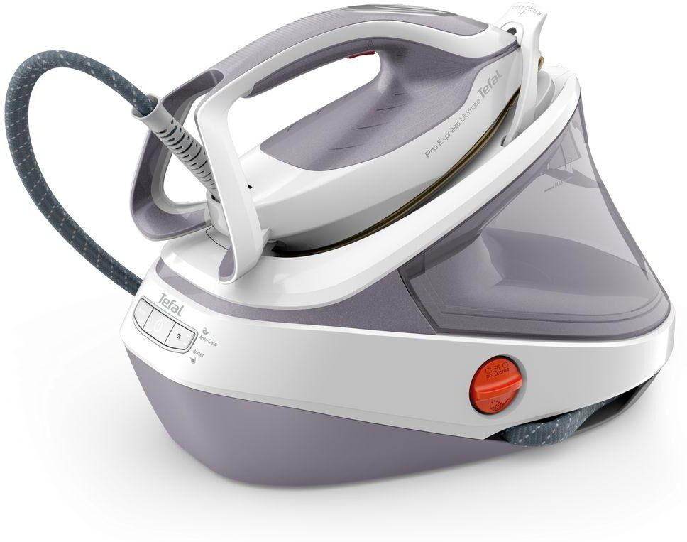 TEFAL Pro Express Ultimate II GV9713 Steam Generator Iron - White & Grey