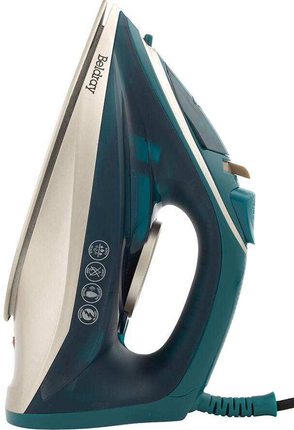 BELDRAY Duo Glide BEL01480-150 Steam Iron - Blue & Gold