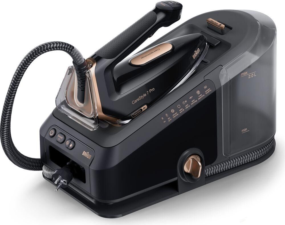 BRAUN CareStyle 7 Pro IS7286BK Steam Generator Iron - Black