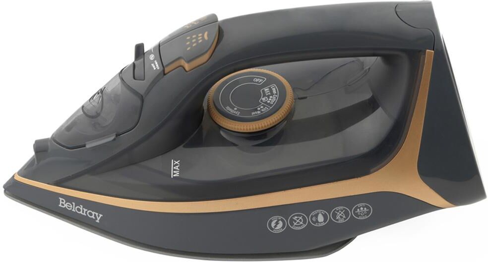 BELDRAY Copper Edition BEL0987C Cordless Steam Iron - Black & Brown, Brown,Black