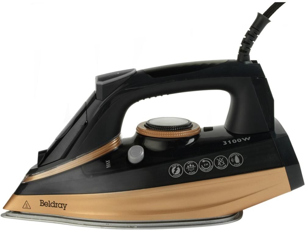 BELDRAY BEL0820NC-150 Steam Iron - Copper, Gold