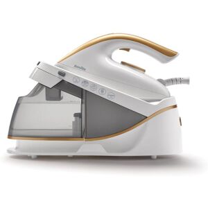 BREVILLE PressXpress VIN410 Steam Generator Iron - White & Gold