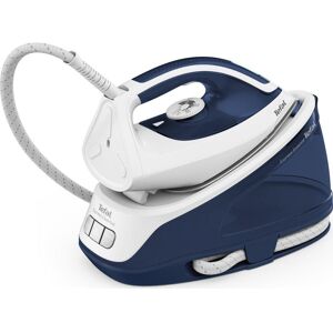 TEFAL Express Essential SV6116 Steam Generator Iron - White & Blue