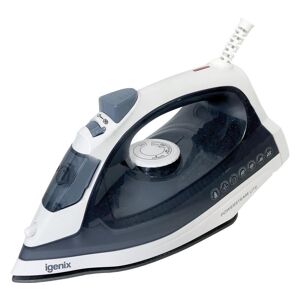 IGENIX PowerSteam Lite IG3116 Steam Iron - White & Blue