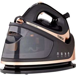 TOWER T22023GLD Steam Generator Iron - Black