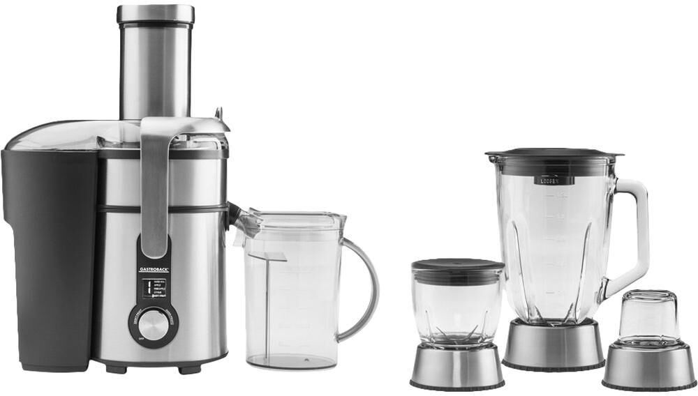 GASTROBACK Design Digital Plus 60152 Multi Juicer - Stainless Steel, Stainless Steel