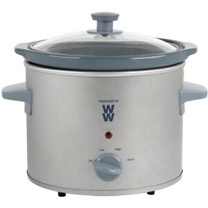 PROGRESS By WW EK5305WW Slow Cooker - Grey, Silver/Grey