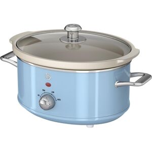 SWAN Retro SF17021BLN Slow Cooker - Blue, Blue