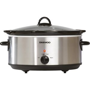 DAEWOO SDA1788 Slow Cooker - Stainless Steel, Stainless Steel